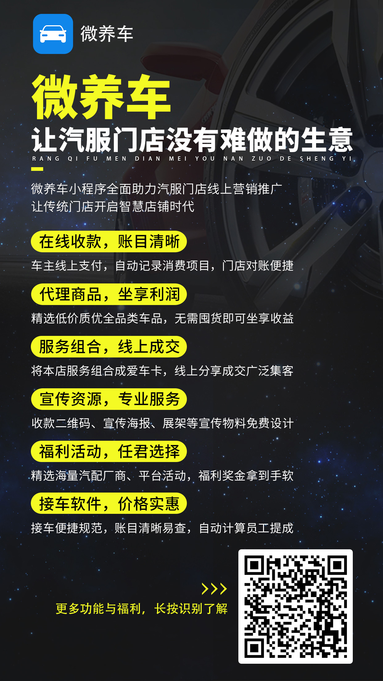 微養車(chē):關(guān)于微養車(chē)小程序收取入駐費的公告說(shuō)明 公告 第3張-楓車(chē)養車(chē)